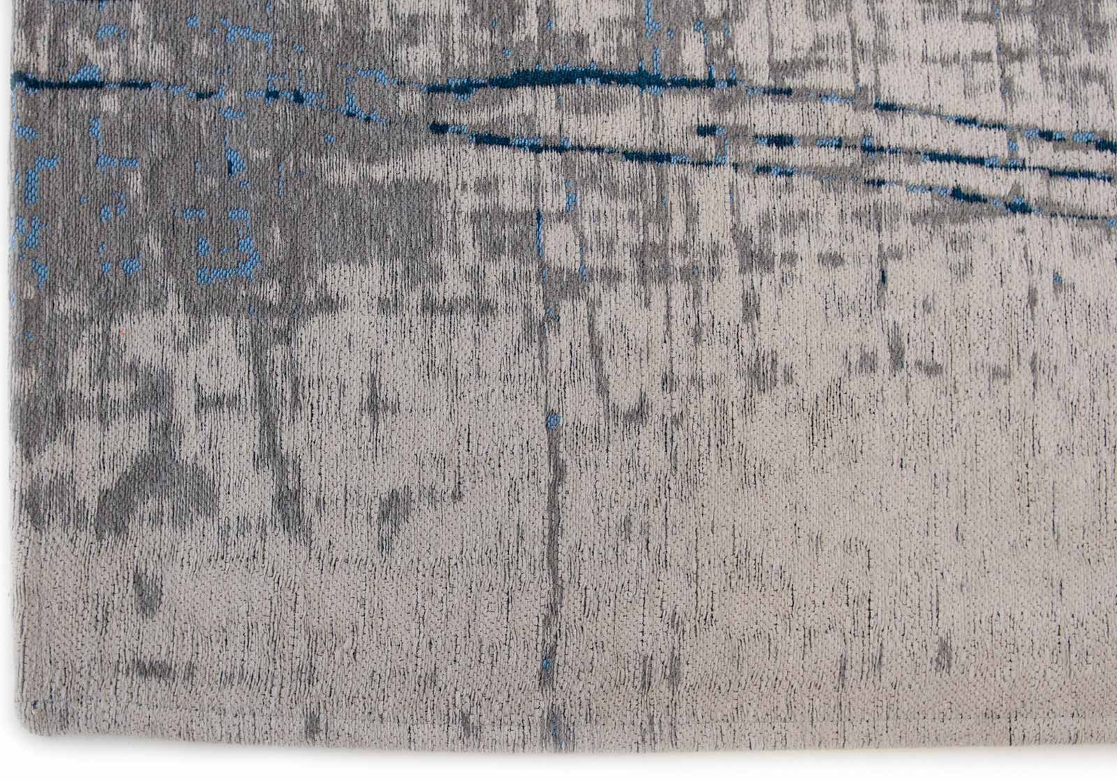 Louis De Poortere rug LX 8421 Mad Men Griff Bronx Azurite corner