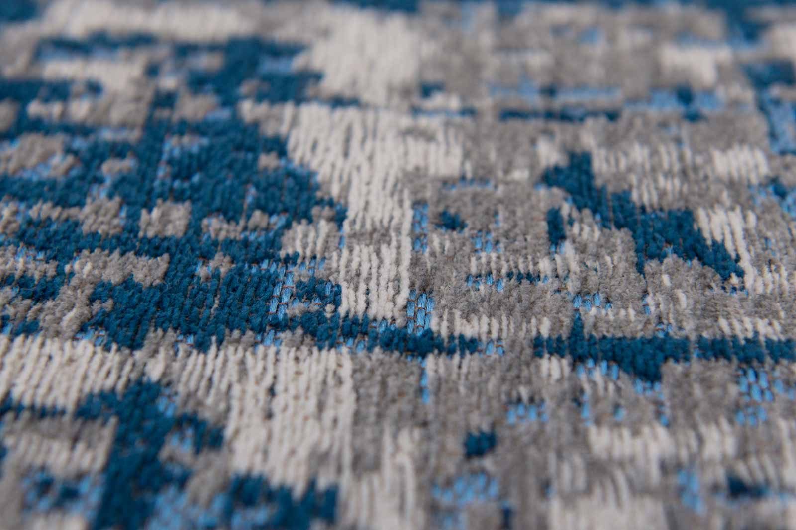 Louis De Poortere rug LX 8421 Mad Men Griff Bronx Azurite zoom