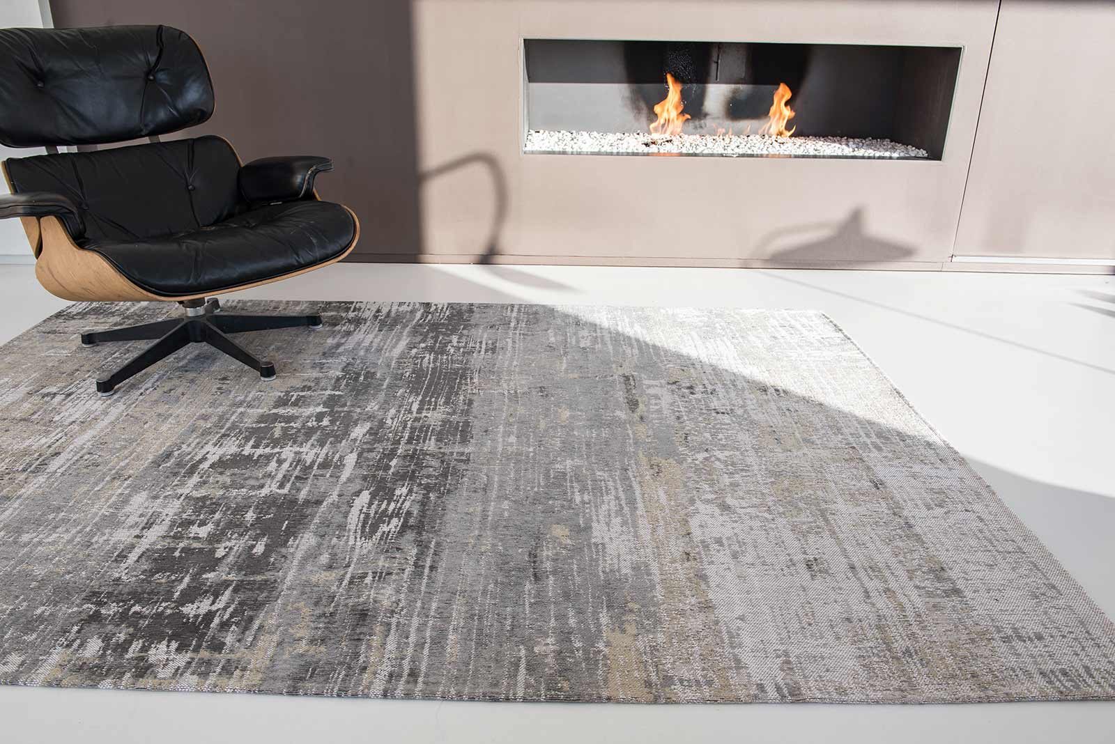 Louis De Poortere rug LX 8716 Atlantic Streaks Coney Grey interior