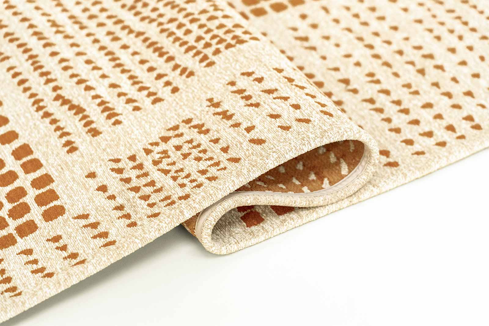 Louis De Poortere rug Craft 2079 Zen Garden Dryed Banana fold