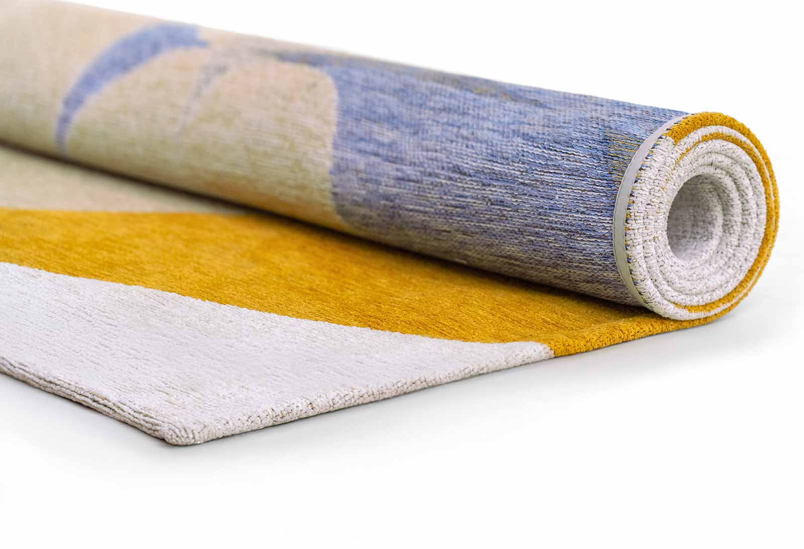 Louis De Poortere rug Gallery 2085 Stones Sunny Blue roll