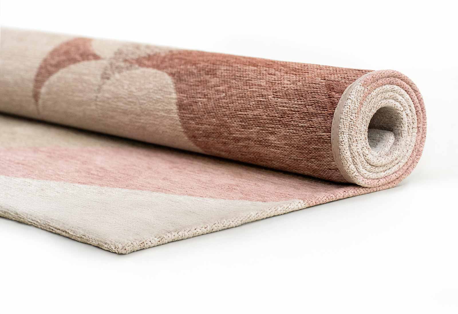 Louis De Poortere rug Gallery 2088 Stones Cherry Mocha roll
