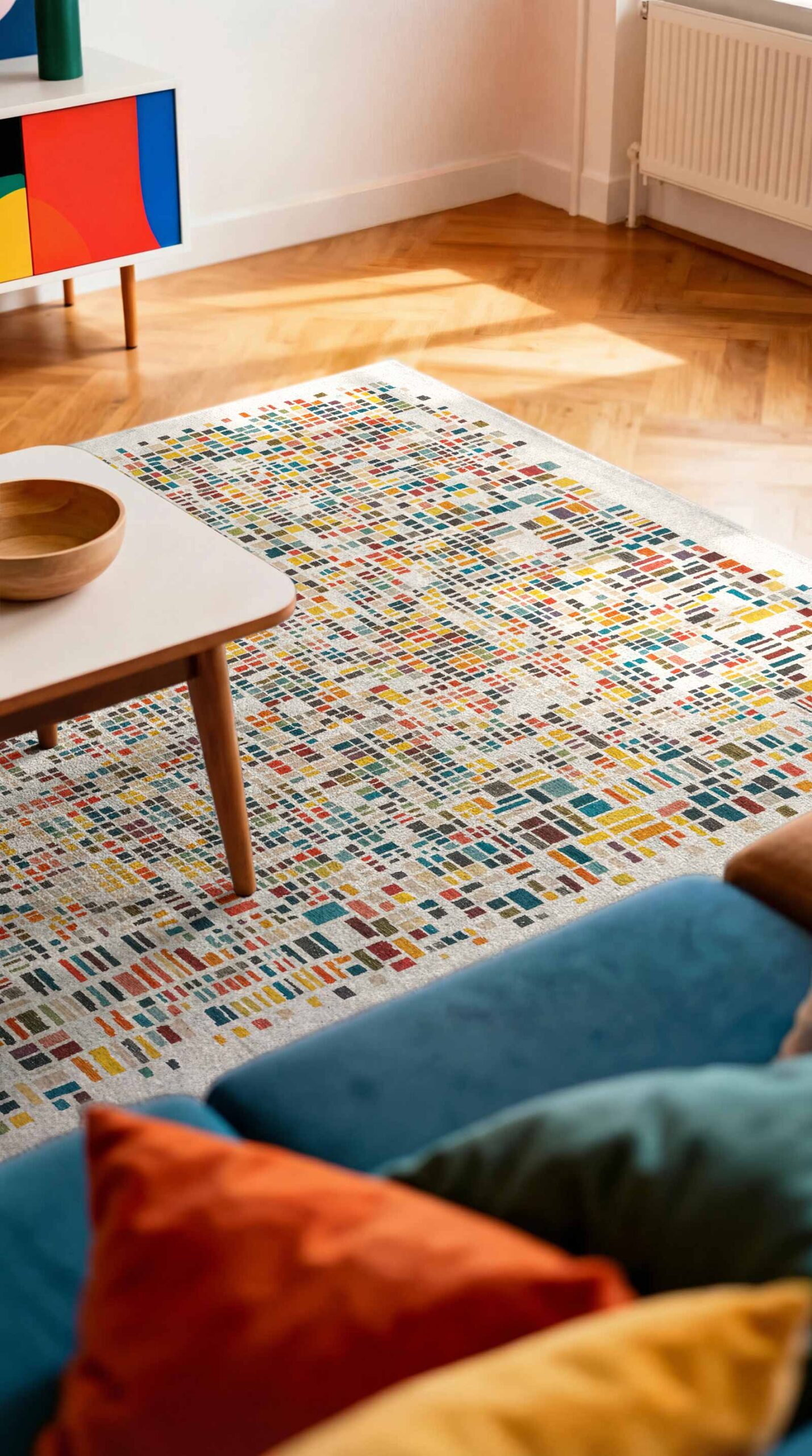 Louis De Poortere rug Gallery 2094 Cubik United interior 2