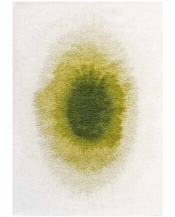 Louis De Poortere rug Meditation 2105 Drop Green Pepper